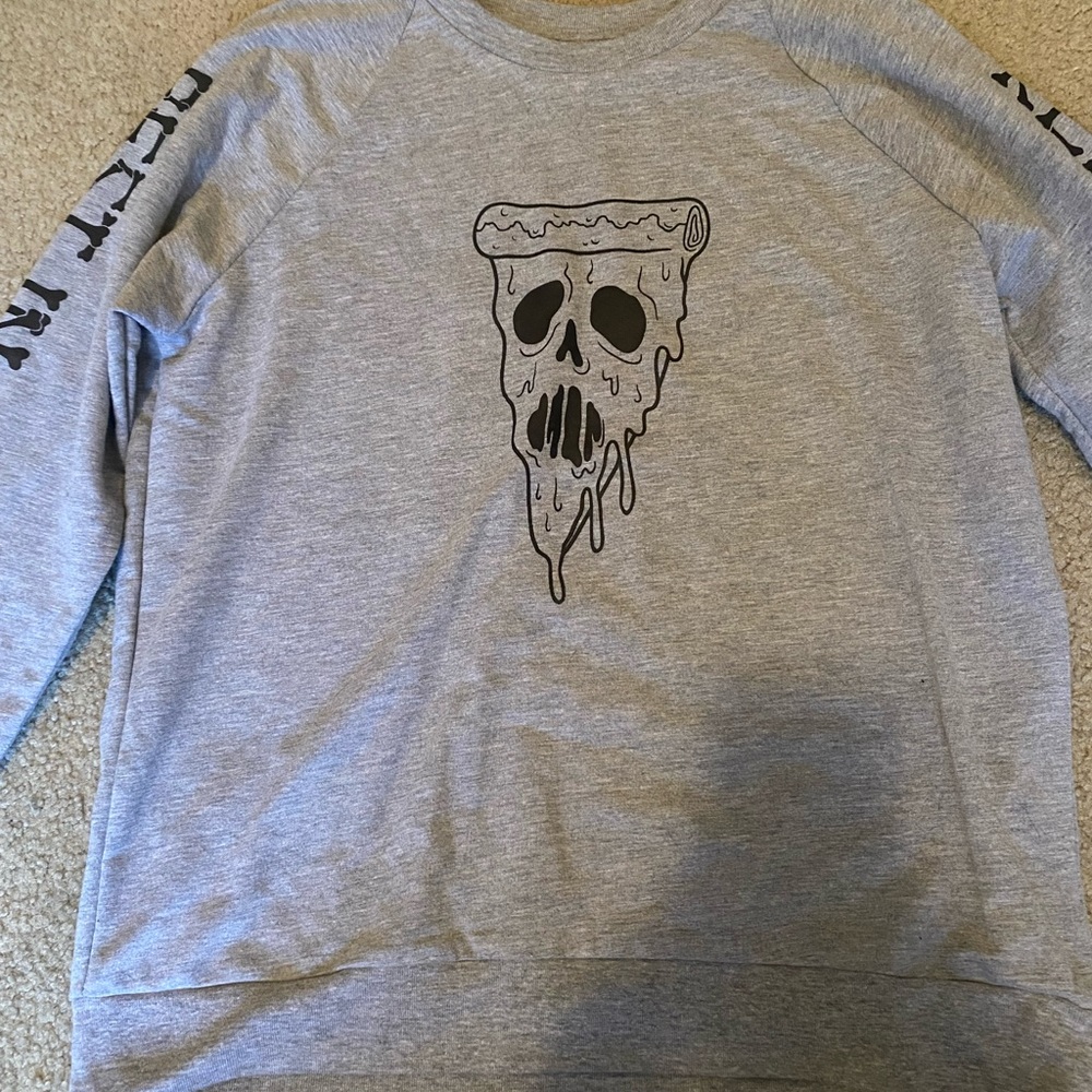 size M rest in pizza sweater